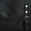 BEE BAG Duża Listonoszka Damska Adelia w Stylu Vintage Czarna